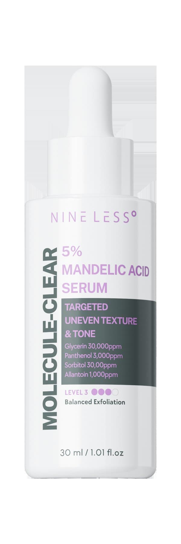 NINELESS Molecule-Clear 5% Mandelic Acid Serum 제품 이미지