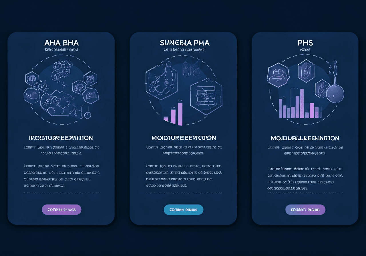 PHA 농도별 효능 비교표 인포그래픽