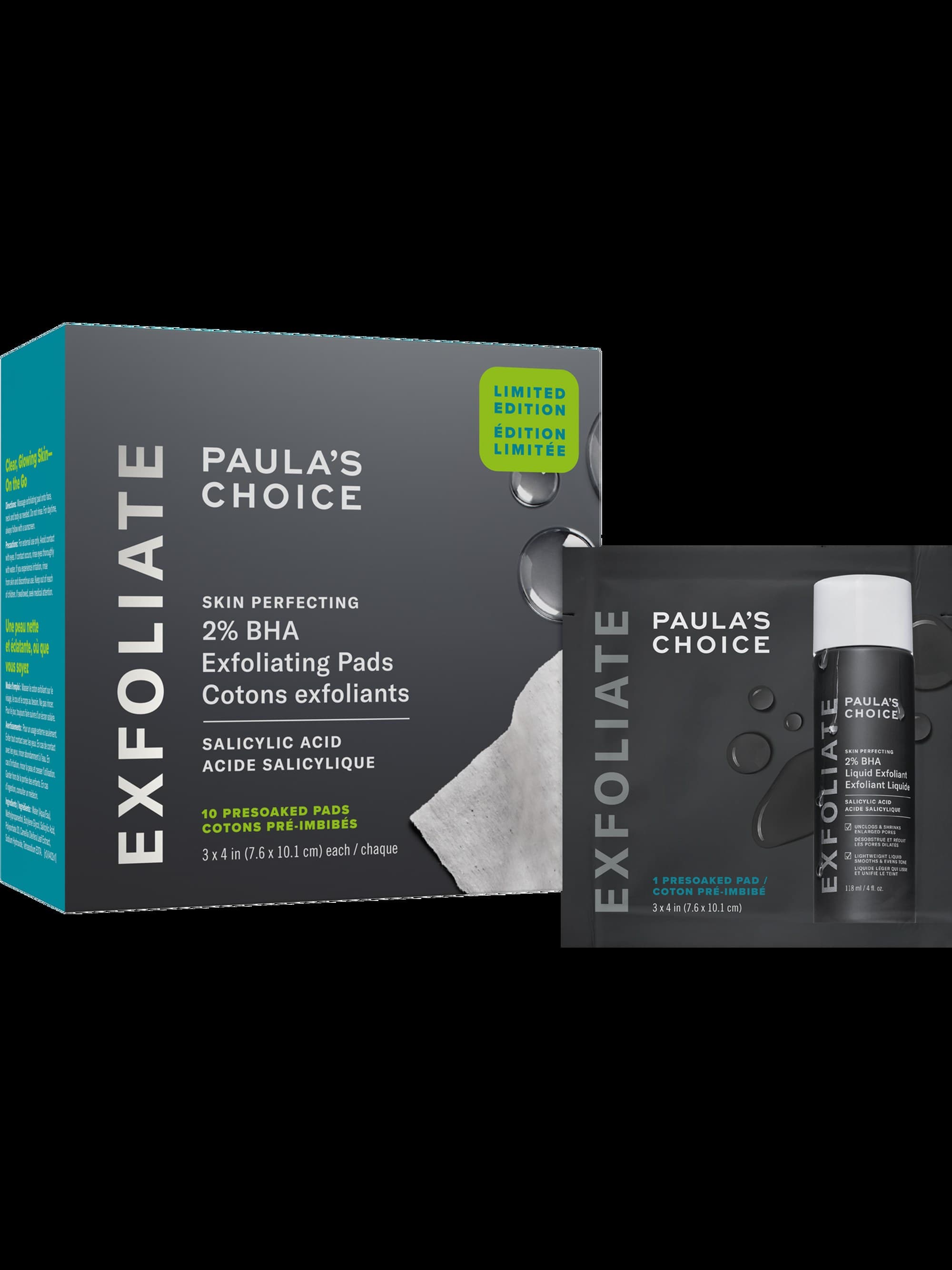 폴라초이스 스킨 퍼펙팅 2% BHA 엑스폴리에이팅 토너 패드 제품 이미지